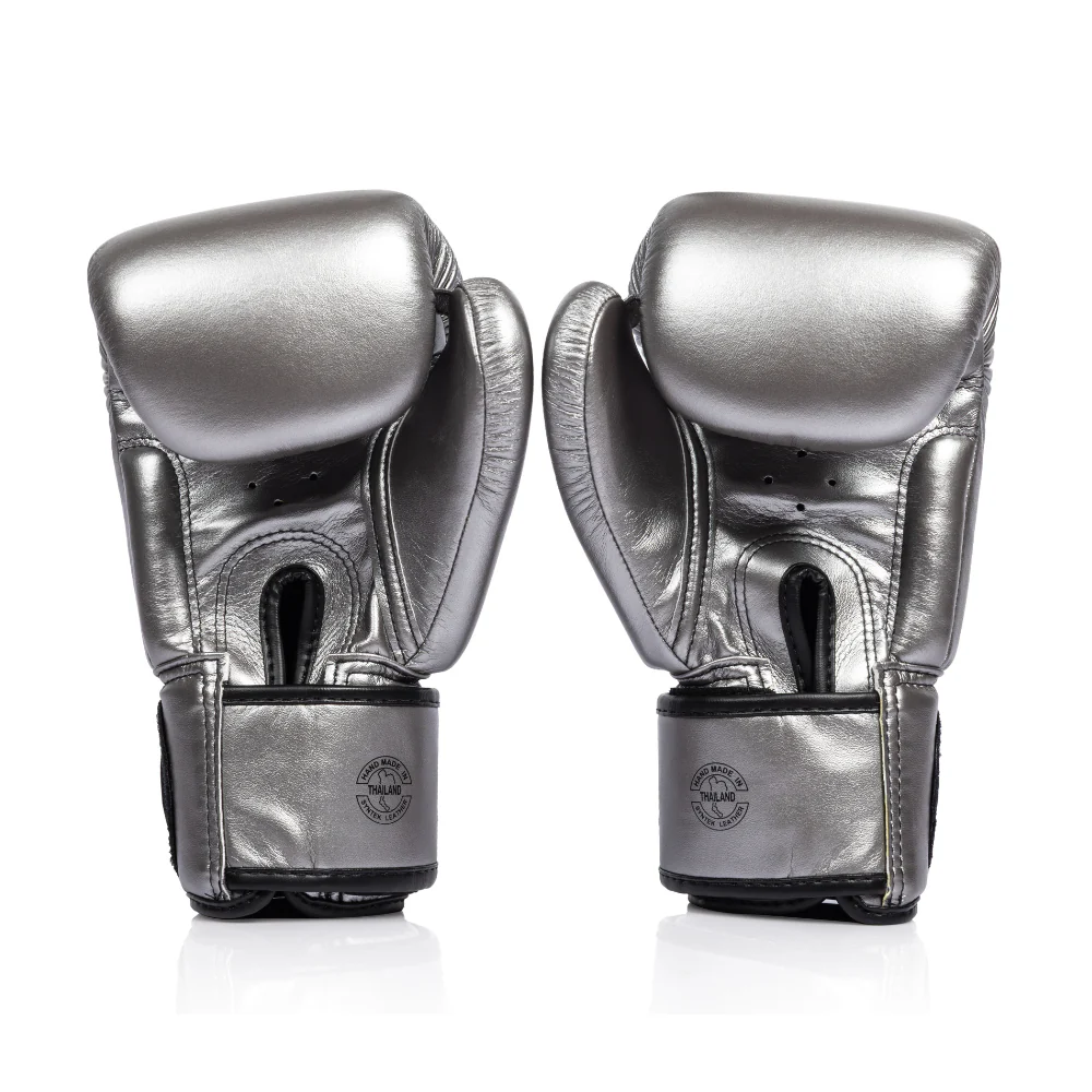 Fairtex BGV1C-PLUS Boxing Gloves - Gun Metallic - Image 4