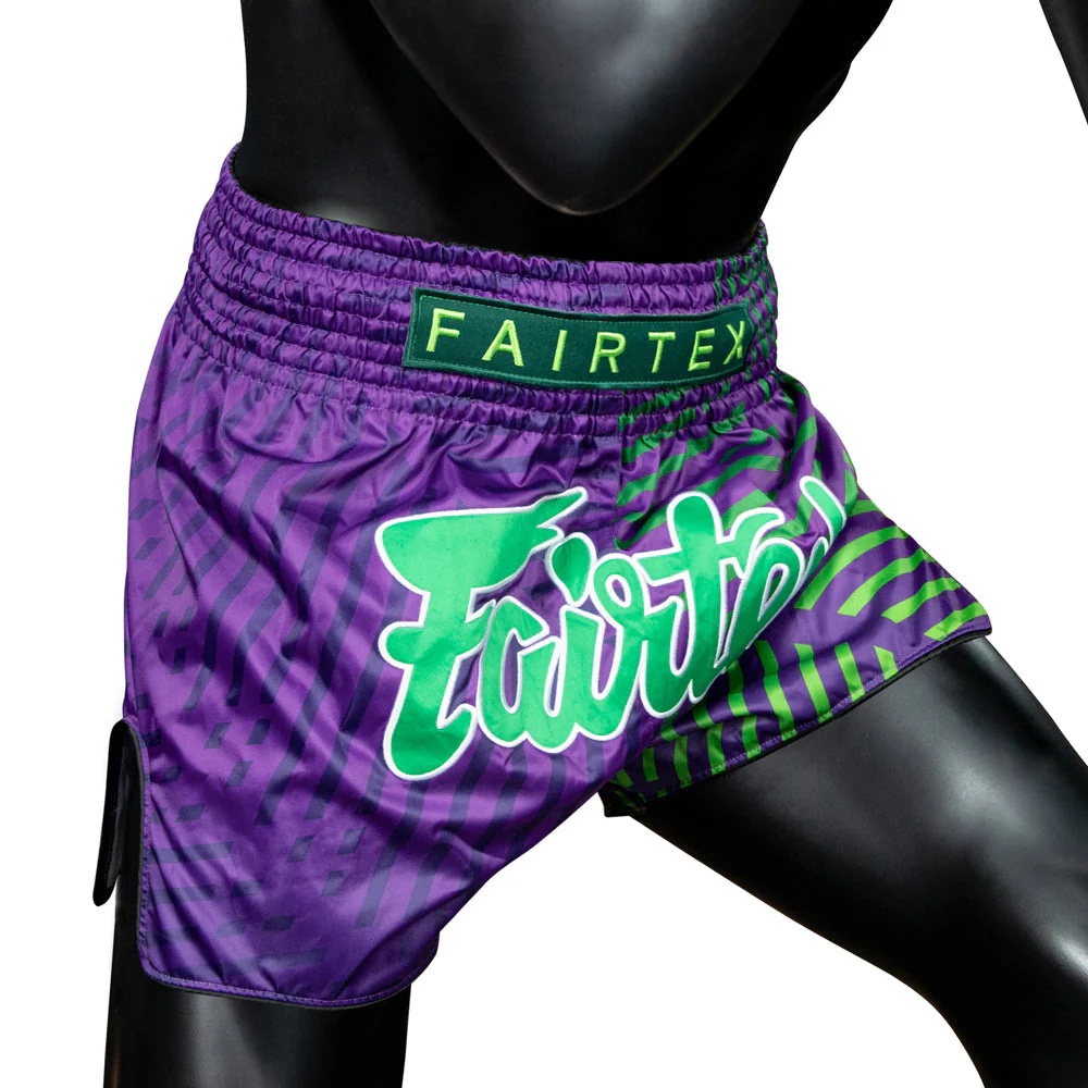 Fairtex Muay Thai Shorts - BS1922 Racer Purple - Image 4