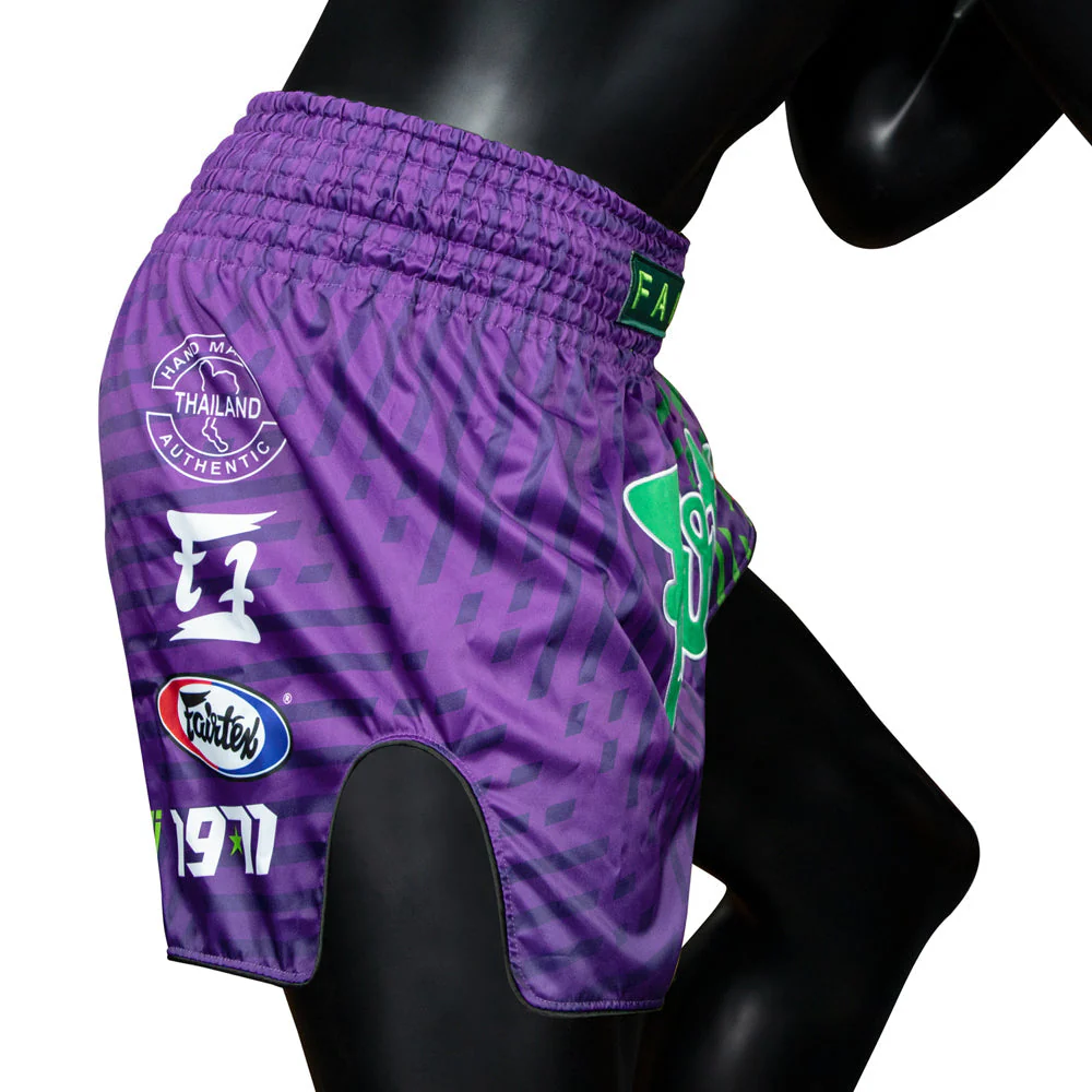 Fairtex Muay Thai Shorts - BS1922 Racer Purple - Image 5