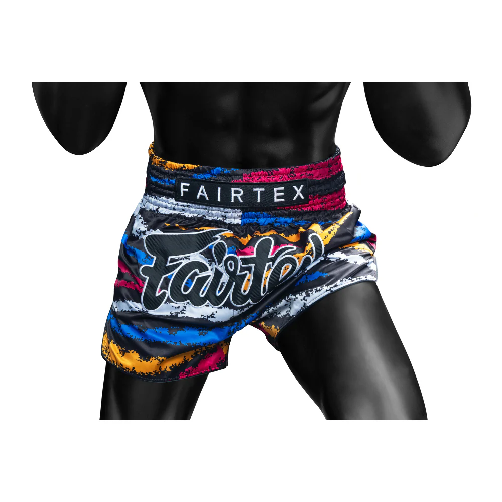 Fairtex Muay Thai Shorts - BS1957 Colorfull (Horizontal) - Image 3