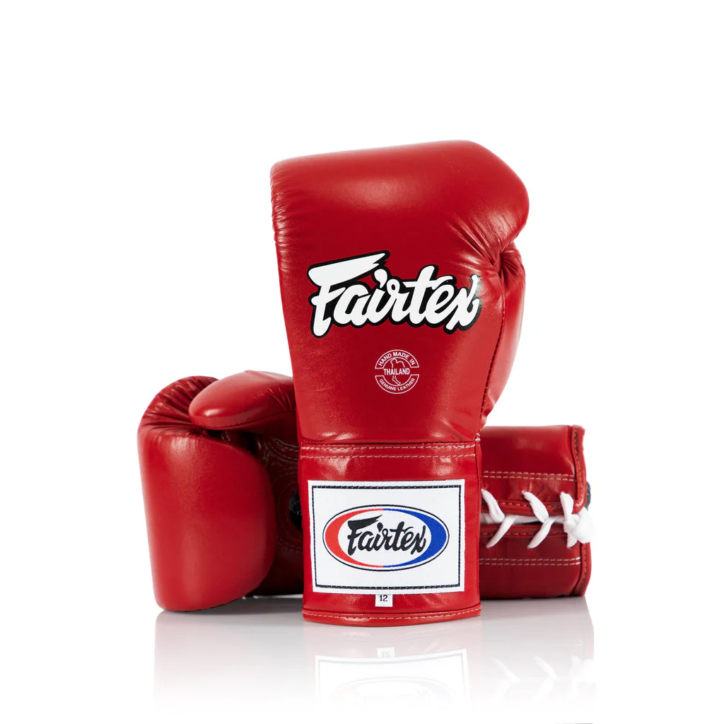 Fairtex BGL6 Pro Competition Gloves - Locked Thumb (Leather) - Image 5