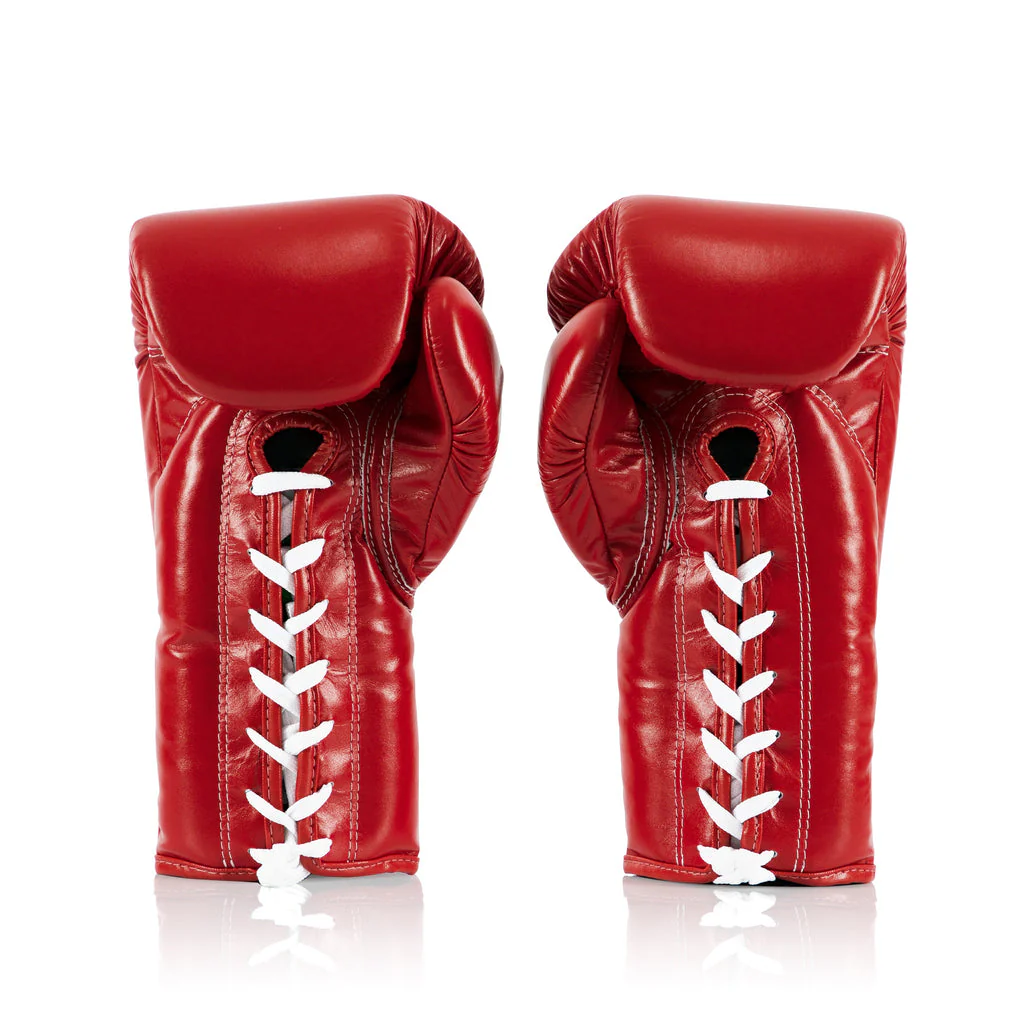 Fairtex BGL6 Pro Competition Gloves - Locked Thumb (Leather) - Image 8