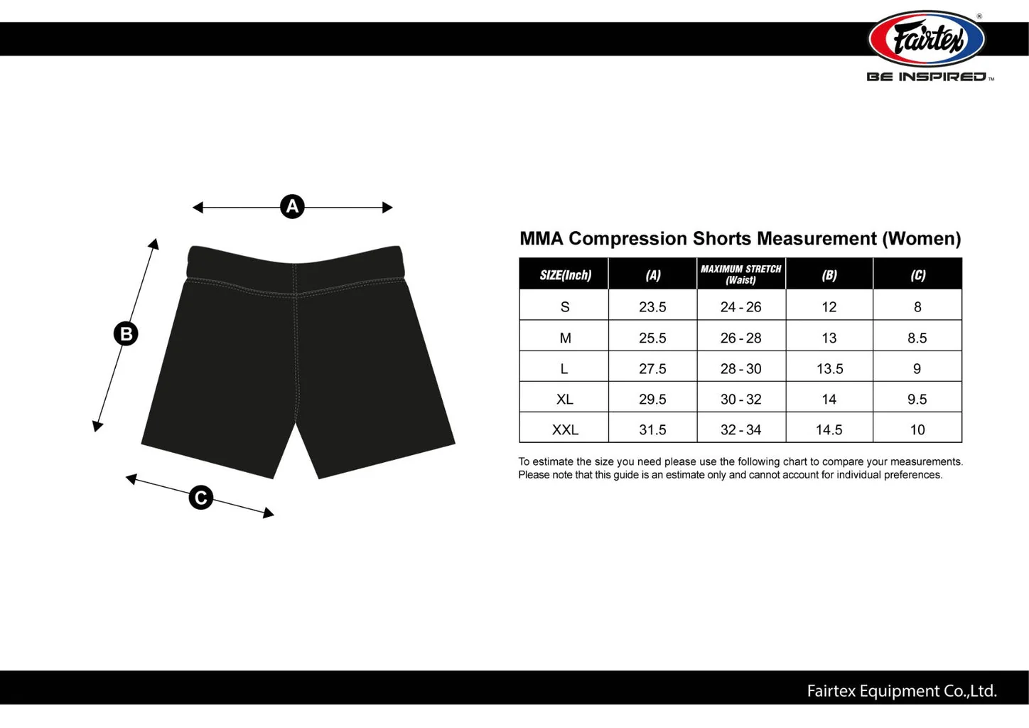 Fairtex Vale Tudo shorts for Women - Red - Image 4