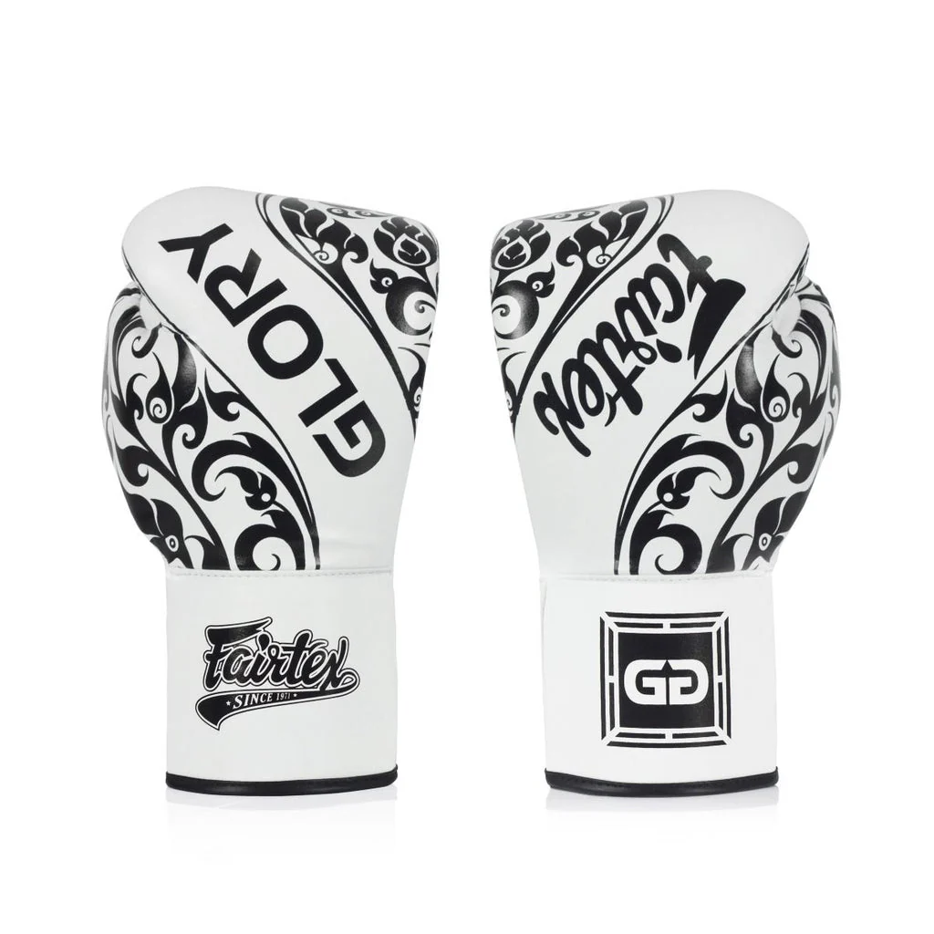 BGLG2 Fairtex X Glory Limited Edition Gloves - Lace Up - Image 3