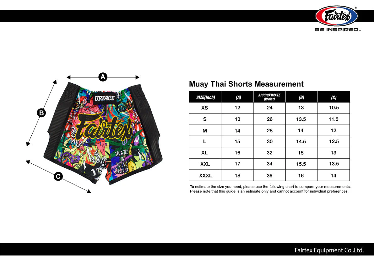 URFACE x Fairtex Kickboxing Shorts - Image 7