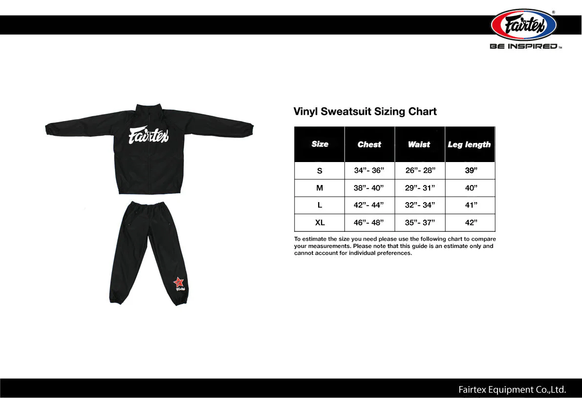 Fairtex Vinyl Sweat Suit – VS2 - Image 13